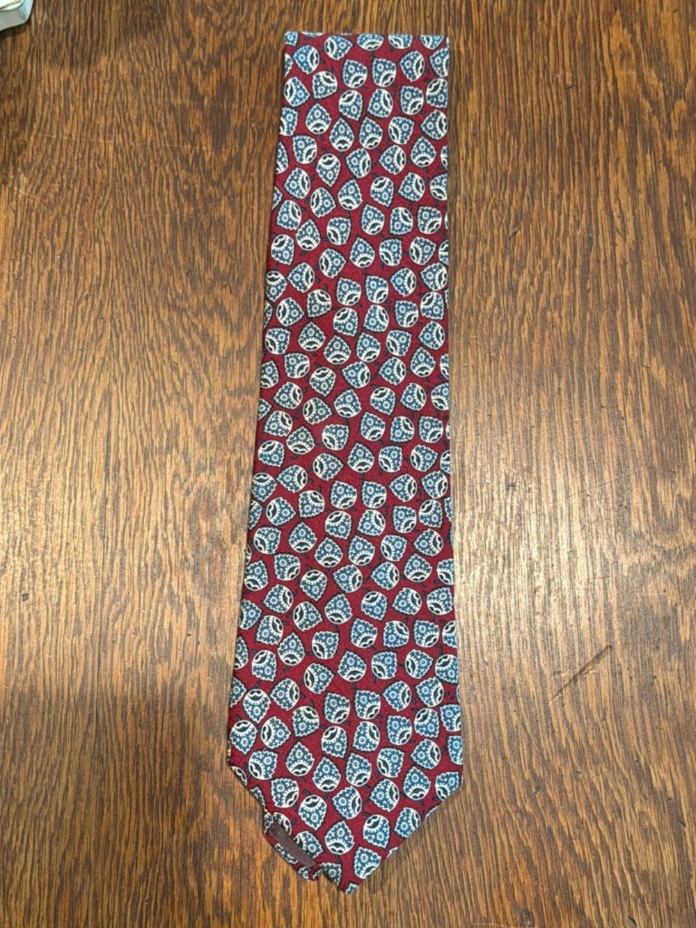 Vintage Christian Dior Monsieur Silk Tie 🍷